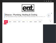 Tablet Screenshot of entscoop.com